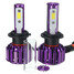 Pair Lamp Bulb COB LED Headlight Canbus H7 H11 9005 9006 3000LM 30W - 7