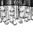 Luxury Chandelier Ceiling Black Crystal Drop - 6