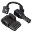 Car Cigarette Lighter Charger Dual 2 Mount Holder GPS USB Ports - 8