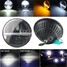 Hummer Hi Lo LED Headlights 7inch H4 2Pcs Beam 4x4 Offroad Jeep Wrangler Harley Davidson 30W - 1