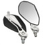 Universal Aluminum Screw 10mm 8mm Motorcycle Rear View Side Mirrors - 9