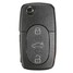 4 Button Volkswagen Flip Key Beetle Golf 315Hz Car Keyless Entry Remote Fob - 4