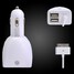 Car Charger for Mobile Phone Dual USB White - 4