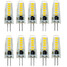 10pcs White Decorative Smd Waterproof Dc12v 500-600lm Warm White G4 Led Bi-pin Light - 1