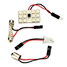 36MM Room Car LED Pair RGB Remote Control 5050 12SMD Light Interior Lamp - 2