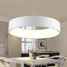 Metal Living Room Modern Style 36w Led Pendant Lights Round Bedroom - 6