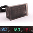 Waterproof Motorcycle LED Panel Digital Display Voltage Voltmeter - 1