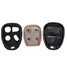 Clicker Keyless Fob Case Shell Remote Entry Key 4 Button Pad - 6