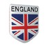 Car Sticker Decal Universal Truck Auto Aluminum England Flag Decor Emblem Badge Shield - 5
