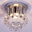 Crystal Mini Style K9 Chandelier Flush Mount Modern - 1