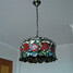 Glass Fixture Retro Tiffany 16inch Living Room Shade Light - 4