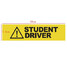 Reflective Decal Car Sticker Safety Driver Magnet Caution Sign Warming Student - 2