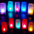 Candle Shape Led Night Light Christmas Colorful Abs Festival - 1