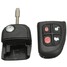 X-Type Battery Keyless Jaguar 4 Buttons Remote Flip Key Fob - 6
