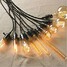 40w Bulb Tail Assorted Color Tungsten Candle Pull Decor - 5