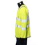 Reflective Stripes Jacket Waistcoat Safety Mens Long Sleeve Vest - 4