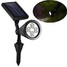 4led Spotlight Outdoor Flood Lamp Abs Garden Lawn Solar Power Spot Light Landscape - 3