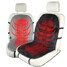 Pad Car Heated Electric Heating Thick Velvet Seat Cover DC 12V Winter Hot Cushion - 2