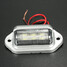 Car Truck Trailer LED License Plate Light Step Courtesy Lamp Interior - 3