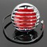 Red Light Chrome Harley Bobber Chopper Rat Motorcycle Tail Brake - 2