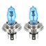 H4 Replacement Light Bulbs Lamp 2Pcs LED White 2000LM 12V Car Headlight 90W 6000K - 1