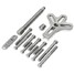 Puller Harmonic Balance Hand Tool Crankshaft Kit Remover Carbon Steel Pulley Steel Ring Wheel - 3