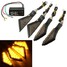 Flasher Relay 4pcs Universal Indicators Lamp Motorcycle Turn Signal Light 15LED - 1