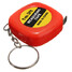 Measure Ruler Easy 3 Colors Keychain Mini Retractable Tape Pull 1M - 4