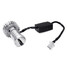 Universal Aluminum Motorcycle LED Headlight Lamps High Low Beam - 7