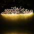 22m White Color Led Cool Waterproof Solar Warm Blue String Light - 3