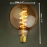 Carbon Silk Light Bulbs Ac220-240v G95 Around Incandescent Pearl - 3