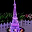 Led Night Light Lamp Tower Iron Color Changing - 1