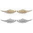 Emblem Badge Car Alloy Angel 3D Decal Sticker Metal Wings Design - 2