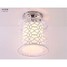 Side Contracted Style White Dome Aisle Pvc Wrought Iron Light Iron - 2