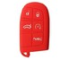 Silicone Jeep Button Remote Fob Shell Fiat Car Key Case Cover Chrysler Dodge - 7