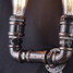 Water Vintage Metal Wall Lamp Lights Edison Bulb Pipe - 4