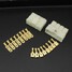 8 Way 6.3mm Male Female 2 X Connectors Terminal for Motorcycle Car - 2