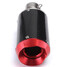 51mm Univesal Slip-On Motorcycle Exhaust Muffler Round Carbon Fiber - 11