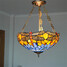 Light 16inch Retro Living Room Shade Glass Dining Room Fixture Pendant Lights - 3