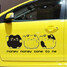 Personalized Cute Funny Lucky DIY Cat Car Stickers Lovely - 2