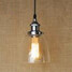 Restaurant Lamp Country American Shade Transparent Bar Glass - 3