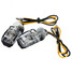 Blinker Indicator Turn Lights Amber LED Mini Motorcycle 4pcs - 6