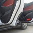 Anti Protective Kick Film Sticker Door 4pcs Carbon Fiber Hyundai Tucson - 3