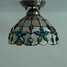 Shade Retro Fixture Inch Ceiling Lamp Tiffany - 5