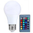 10w Led Rgb Globe Light Color Change Remote Control Bulb - 2