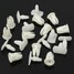 10pcs Skirt Repair Mercedes Benz Trim Clips Door Sill Card Panel Side - 2