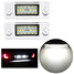 B5 2 X White SMD Audi A4 S4 License Plate Lights Error Free LED - 1