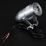 Bullet LED Headlight 12V Motorcycle Chrome - 2