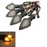 Amber 10LEDs Turn Signal Blinker Light Indicator Universal Motorcycle 4pcs - 1