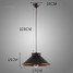 Living Room Max 60w Pendant Lights Retro Study Room Designers Metal Dining Room Office Kitchen - 3